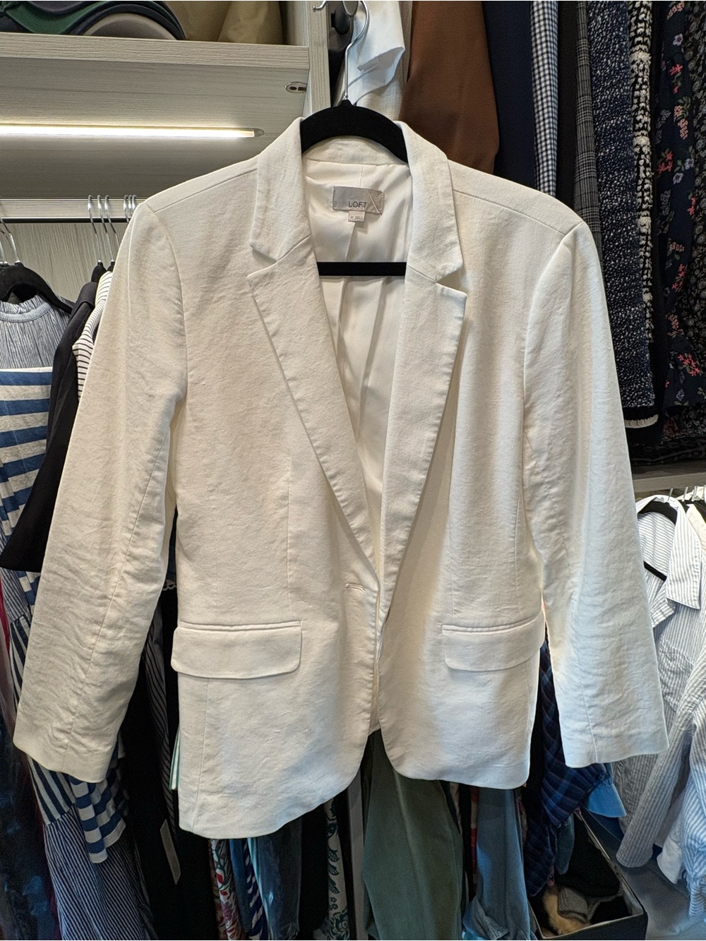 Loft linen blazer- 10
